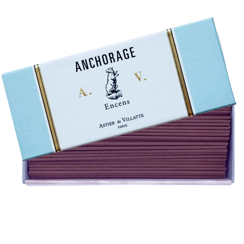 Anchorage - Incense Box (120 sticks) Anchorage - Incense Box (120 Sticks) -Fragrance Series Store astier de villatte anchorage incense