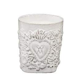 Palais De Tokyo - White Ceramic Candle